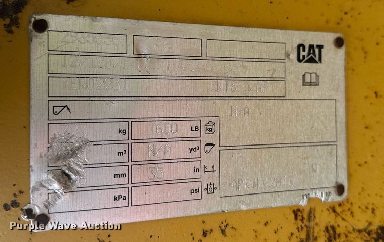 image for item EB2619 2012 Caterpillar 140M2 motor grader