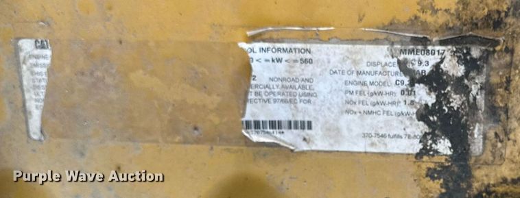 image for item EB2619 2012 Caterpillar 140M2 motor grader