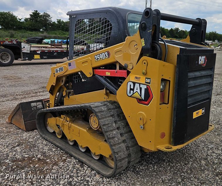 image for item EB8098 2019 Caterpillar 259D3 tracked skid steer loader