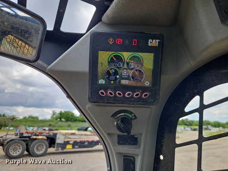 image for item EB8098 2019 Caterpillar 259D3 tracked skid steer loader