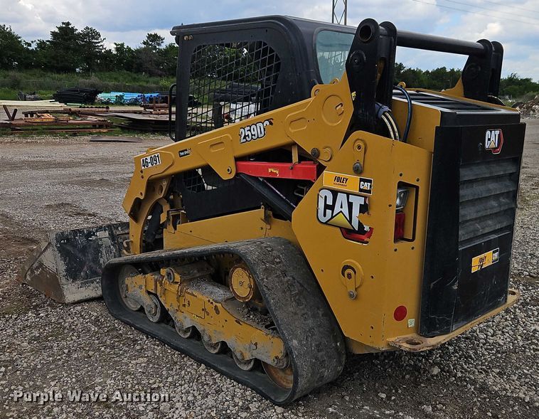image for item EB8099 2020 Caterpillar 259D3 tracked skid steer loader