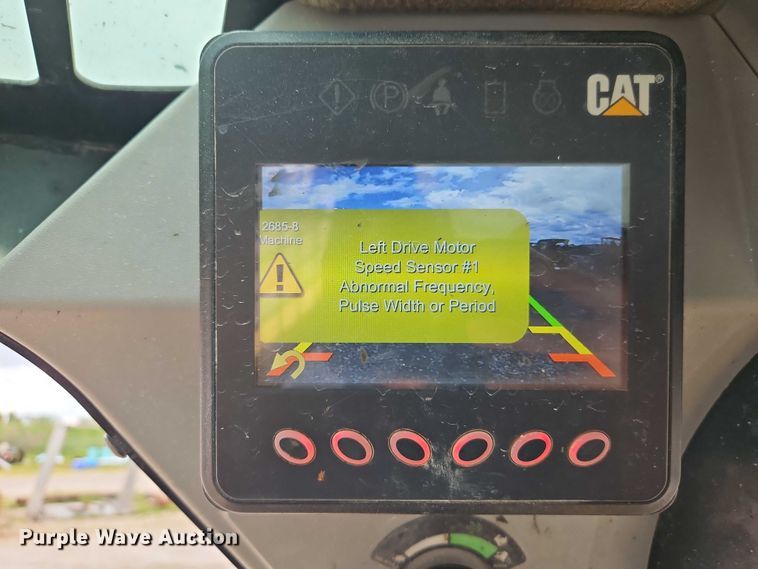 image for item EB8099 2020 Caterpillar 259D3 tracked skid steer loader