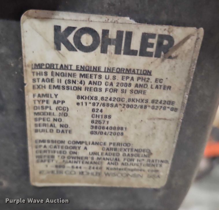 image for item EB8122 Whitco 5030KC GPO hot pressure washer