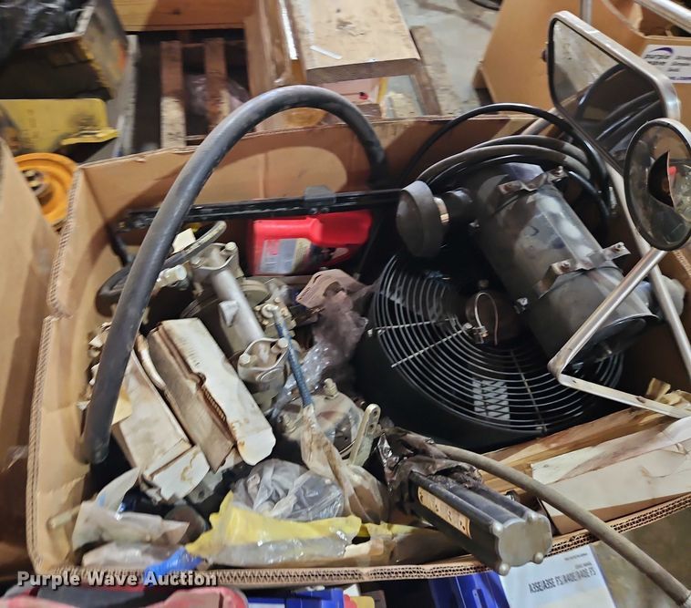 image for item EB8123 (4) pallets of parts