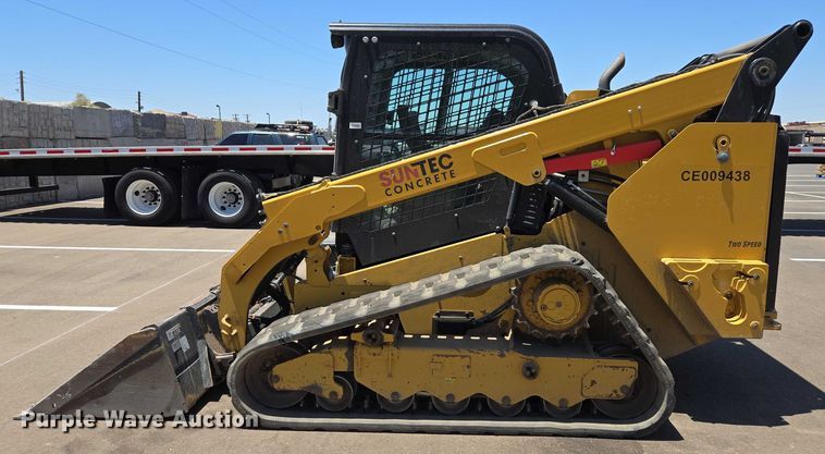 image for item EC1037 2018 Caterpillar 299D2 tracked skid steer loader