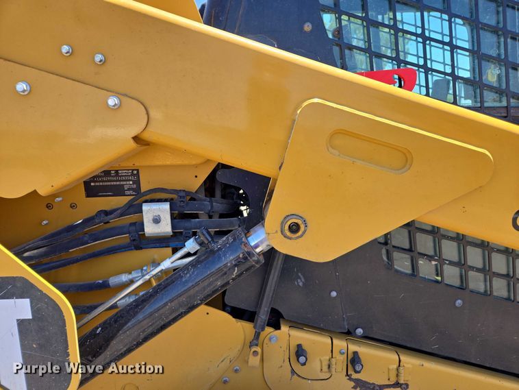 image for item EC1037 2018 Caterpillar 299D2 tracked skid steer loader