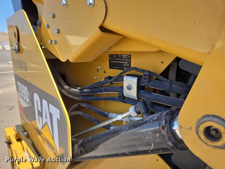 image for item EC1037 2018 Caterpillar 299D2 tracked skid steer loader