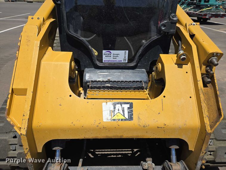 image for item EC1039 2018 Caterpillar 299D2 tracked skid steer loader