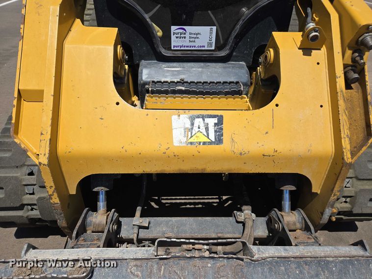 image for item EC1039 2018 Caterpillar 299D2 tracked skid steer loader