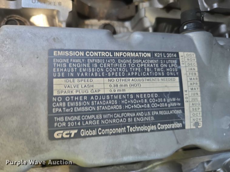 image for item EC1041 2015 Nissan PF30LP forklift