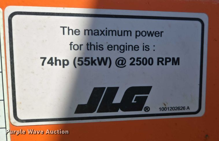 image for item EC1043 2017 JLG 10054 telehandler
