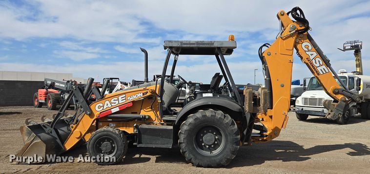 image for item EC1046 2020 Case 580N EP backhoe