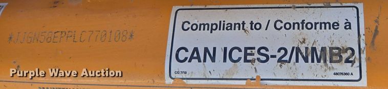 image for item EC1046 2020 Case 580N EP backhoe