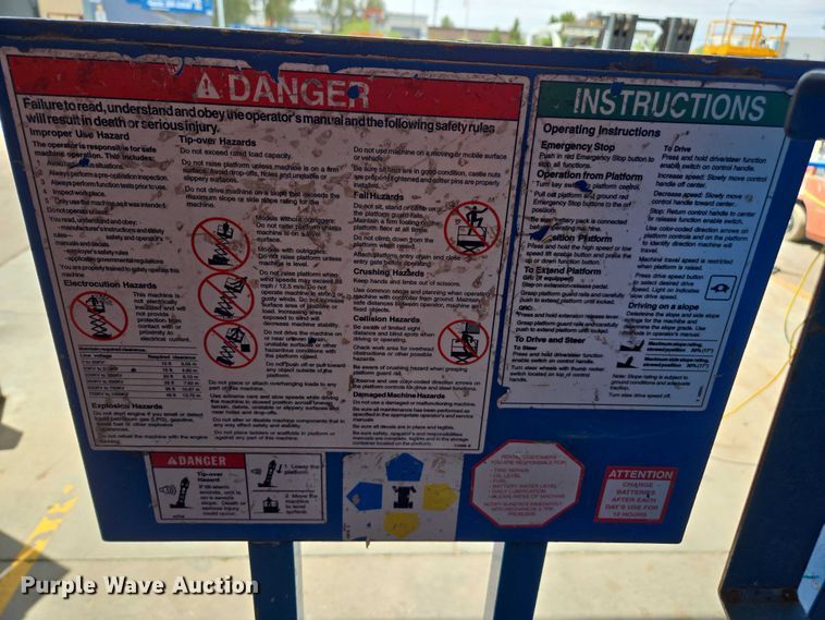 image for item EC1047 2014 Genie GS-1930 scissor lift