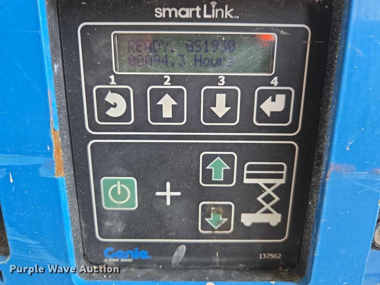 image for item EC1047 2014 Genie GS-1930 scissor lift