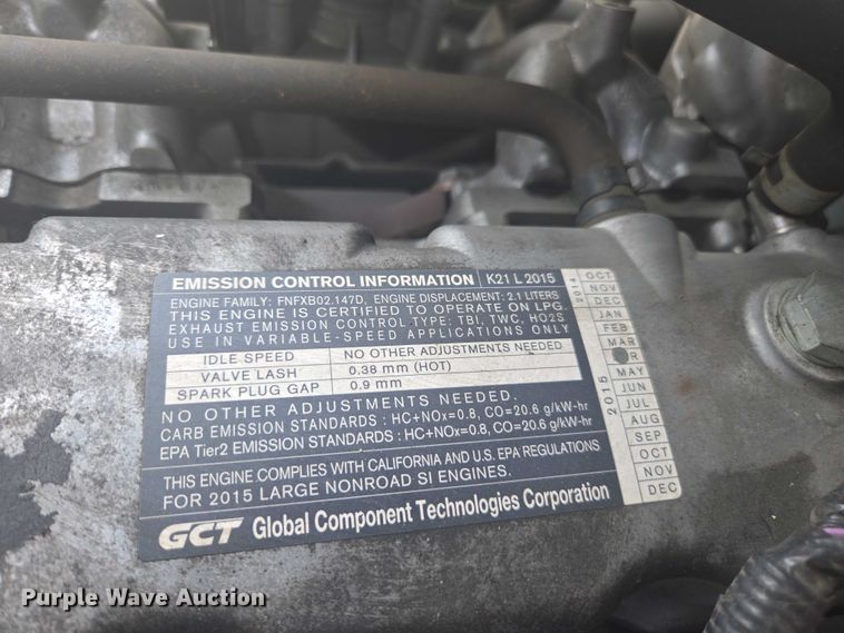 image for item EC1048 2015 Nissan CFS40 forklift