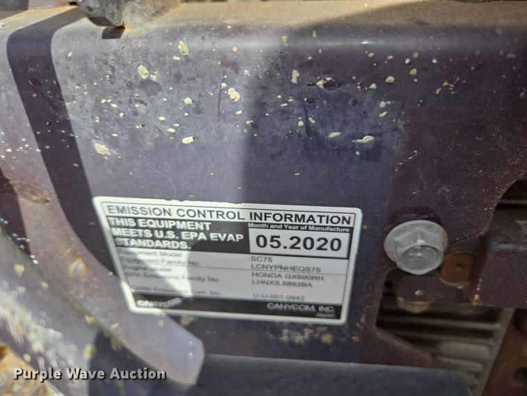 image for item EC1050 2020 Canycom SC-75 concrete buggy