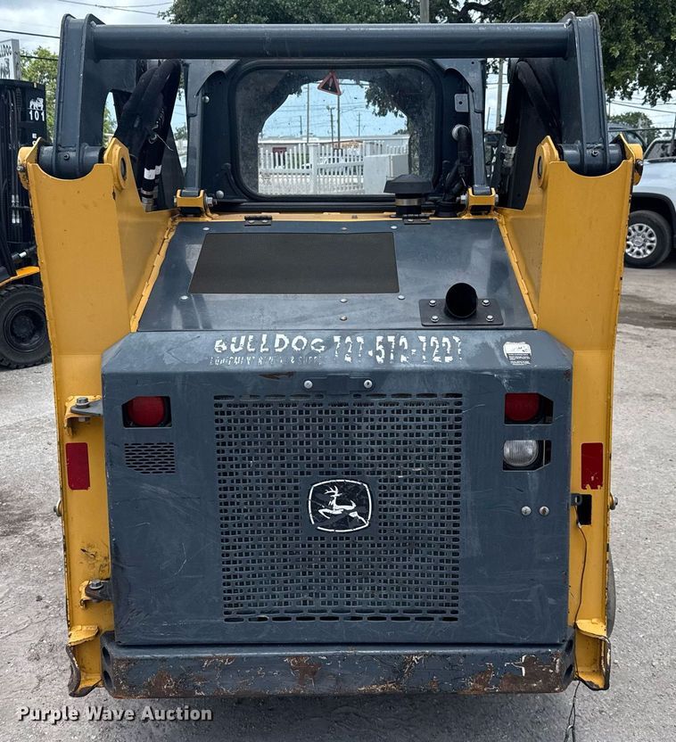 image for item EC3638 2020 John Deere 317G tracked skid steer loader