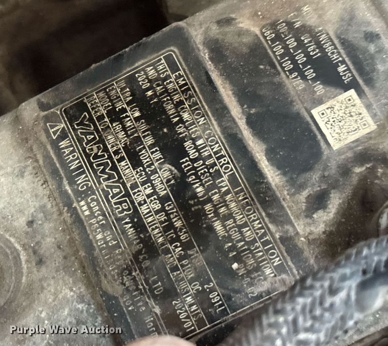 image for item EC3638 2020 John Deere 317G tracked skid steer loader