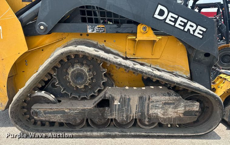 image for item EC3638 2020 John Deere 317G tracked skid steer loader