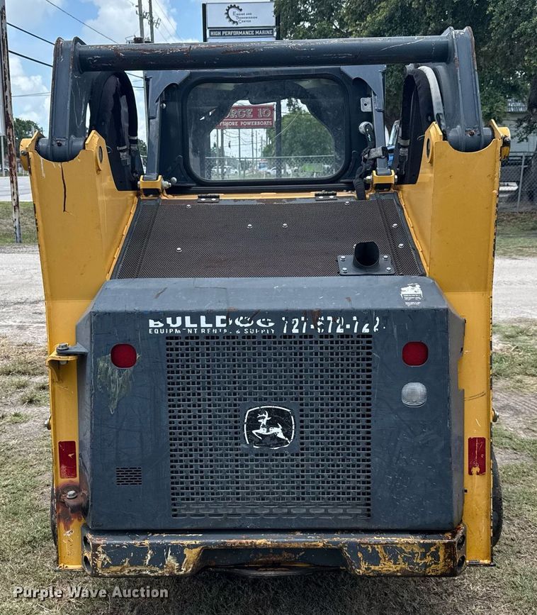 image for item EC3639 2019 John Deere 317G tracked skid steer loader