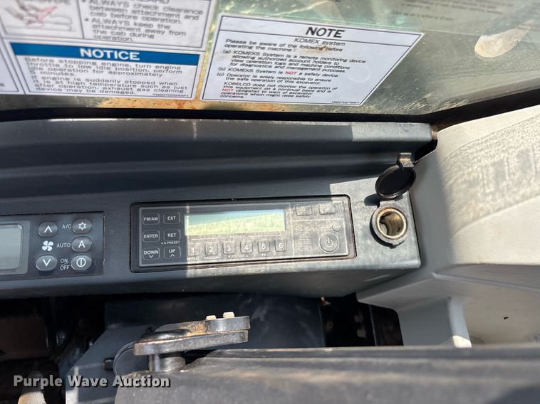 image for item EC3646 2021 Kobelco SK350LC-10 excavator