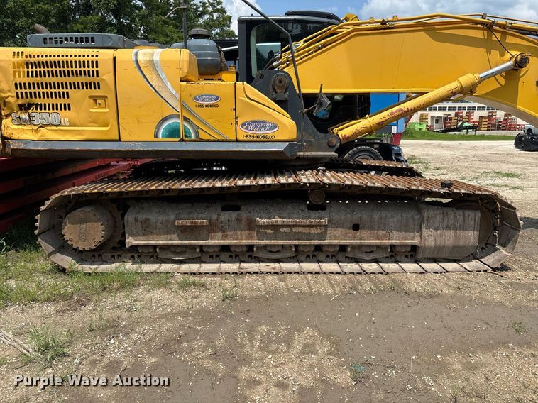 image for item EC3646 2021 Kobelco SK350LC-10 excavator