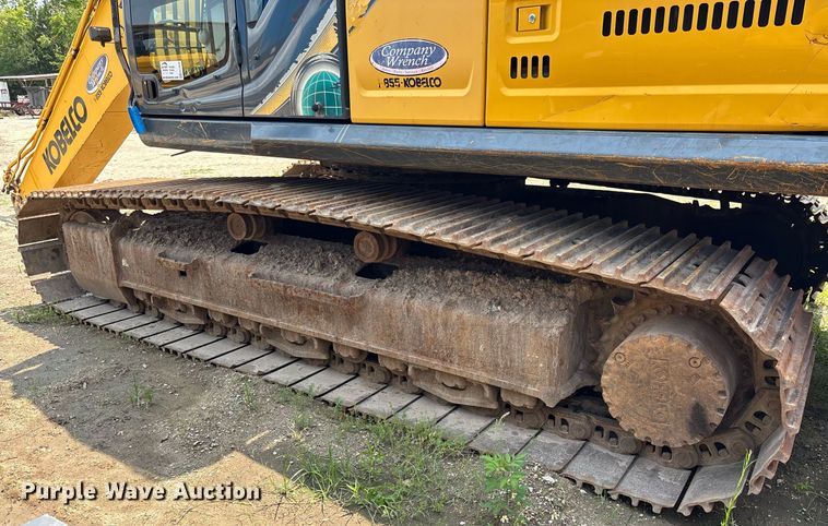 image for item EC3646 2021 Kobelco SK350LC-10 excavator