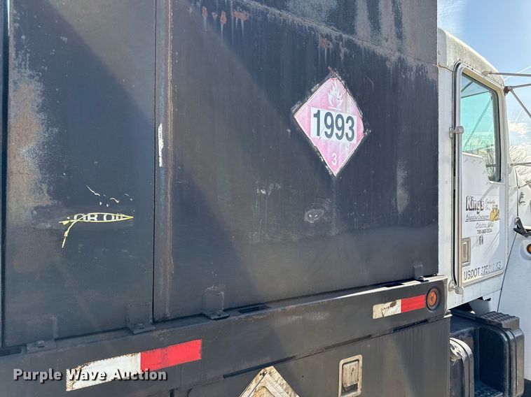 image for item ED4091 1996 Kenworth T300 flatbed truck