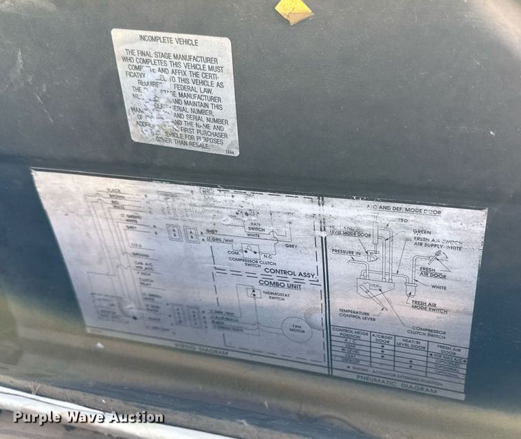 image for item ED4091 1996 Kenworth T300 flatbed truck