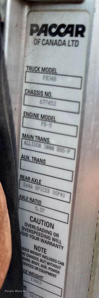 image for item ED5668 2020 Peterbilt 348 dump truck