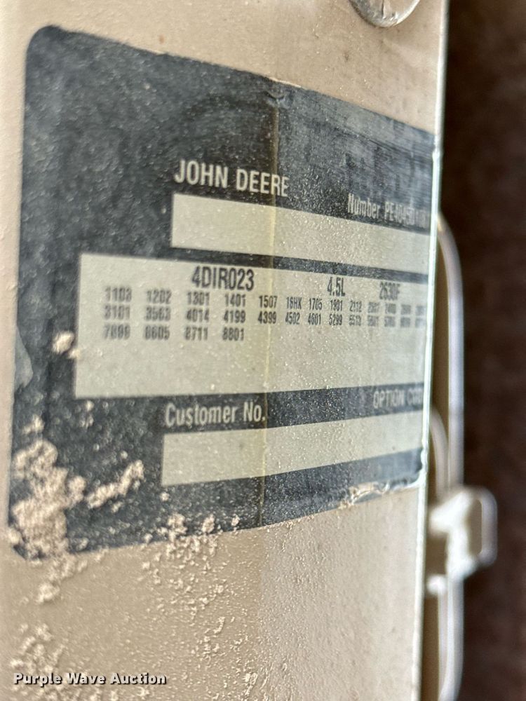 image for item ED5686 2001 Ingersoll-Rand P185WJD air compressor