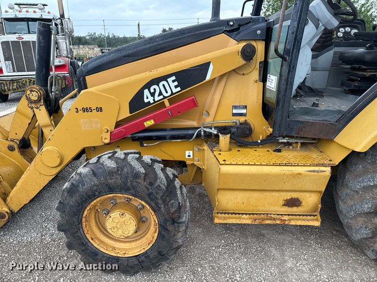 image for item ED5690 2008 Caterpillar 420E backhoe