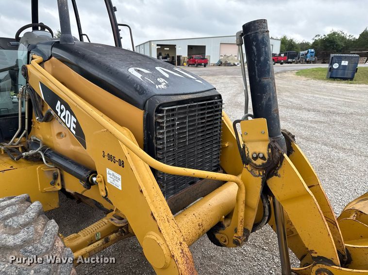 image for item ED5690 2008 Caterpillar 420E backhoe