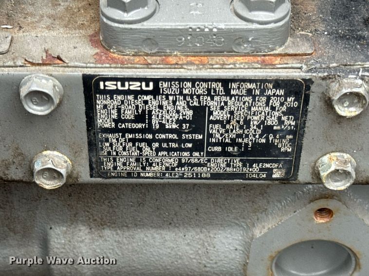 image for item EF2029 MQ Whisperwatt DF-027012 generator