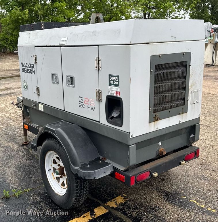 image for item EF2030 Wacker Neuson G25 generator