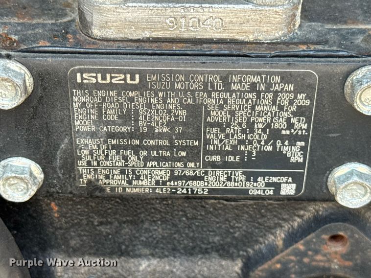 image for item EF2048 Wacker Neuson G25 generator