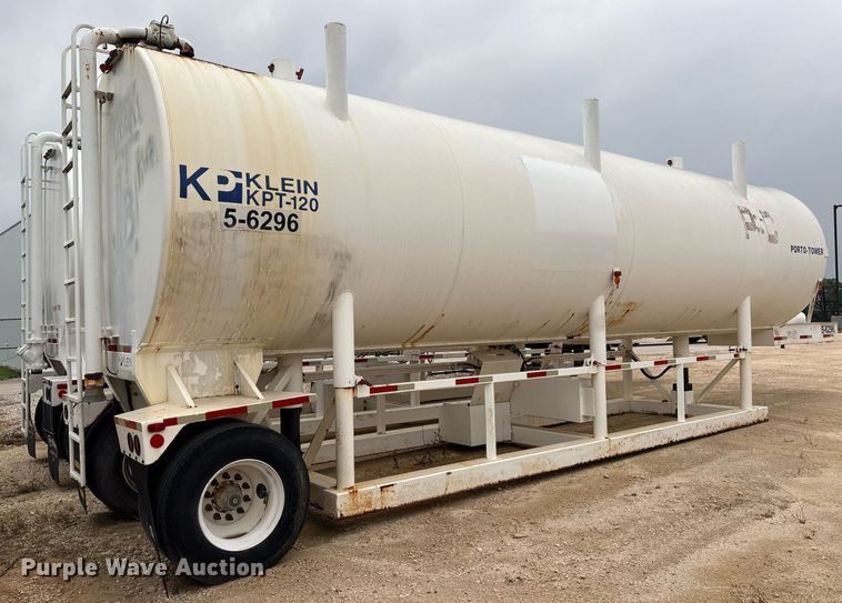 image for item EF3116 2012 Klein KPT-120 portable water trailer