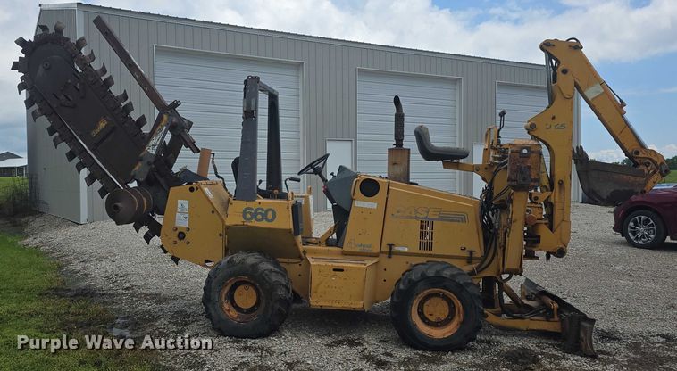 image for item EF3502 1998 Case 660 trencher