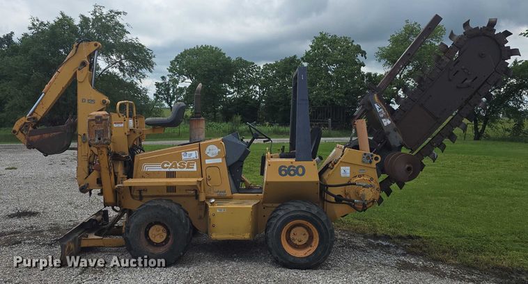 image for item EF3502 1998 Case 660 trencher