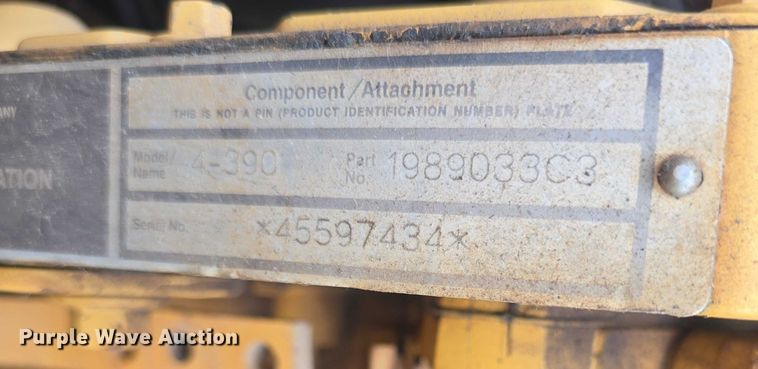 image for item EF3502 1998 Case 660 trencher