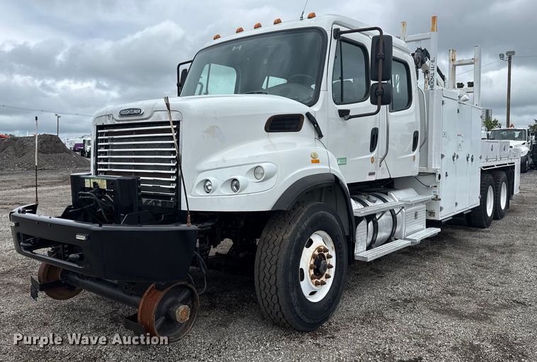 image for item EG5862 2012 Freightliner Business Class M2 Crew Cab utility / service truck