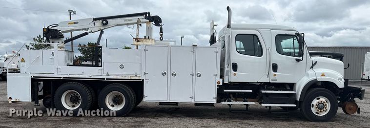 image for item EG5862 2012 Freightliner Business Class M2 Crew Cab utility / service truck