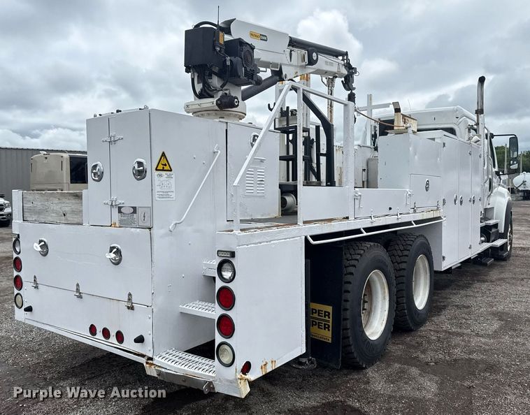 image for item EG5862 2012 Freightliner Business Class M2 Crew Cab utility / service truck