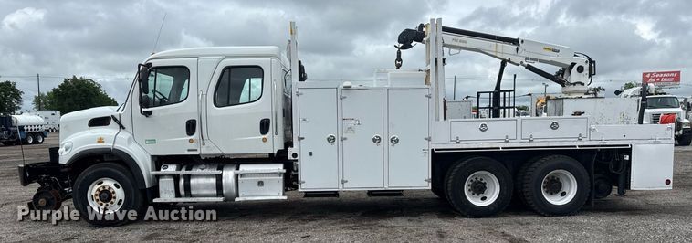 image for item EG5862 2012 Freightliner Business Class M2 Crew Cab utility / service truck