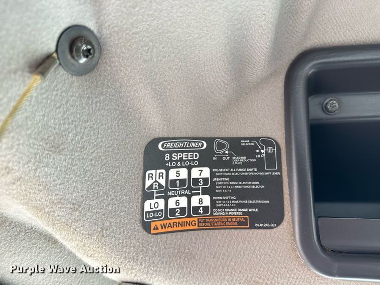 image for item EG5862 2012 Freightliner Business Class M2 Crew Cab utility / service truck