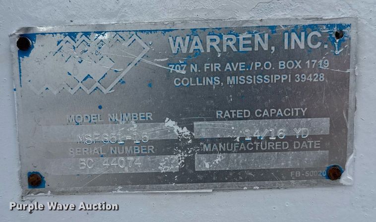 image for item EG5864 1989 International F-9370 dump truck