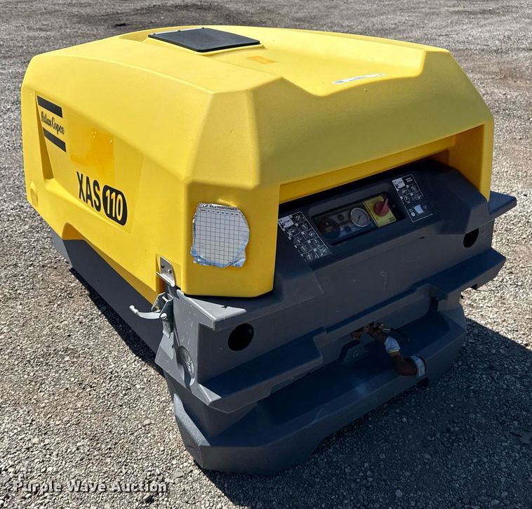 image for item EG5881 2016 Atlas Copco XAS110 air compressor