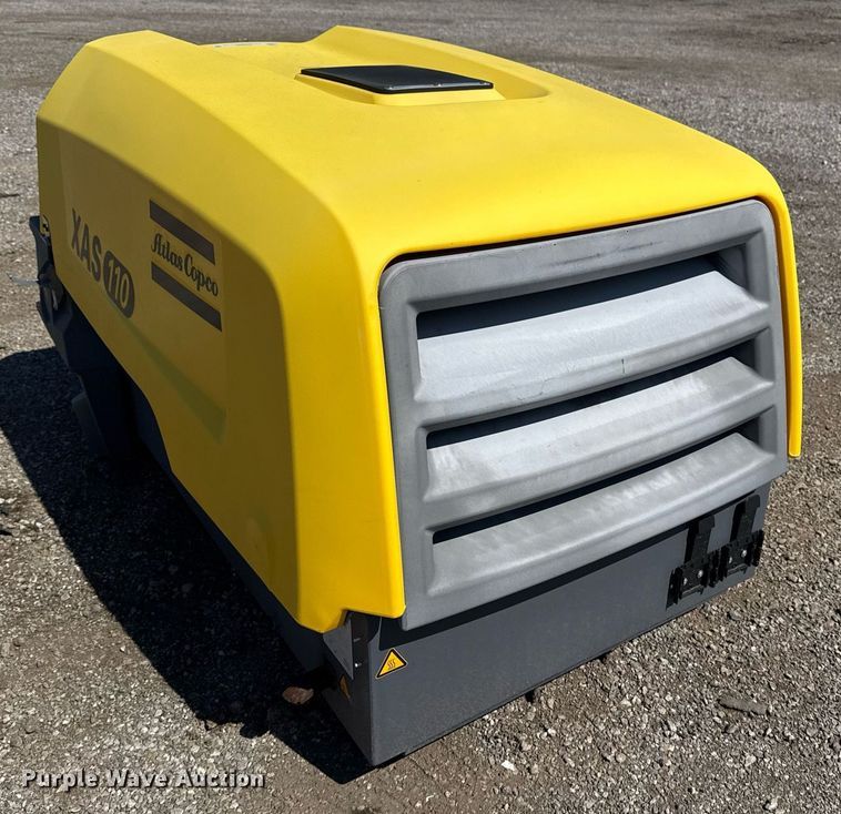 image for item EG5881 2016 Atlas Copco XAS110 air compressor