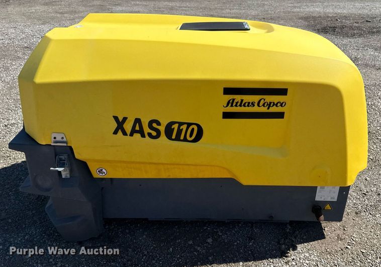 image for item EG5881 2016 Atlas Copco XAS110 air compressor